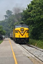 CVSR 6771 pulls into Northside Station.